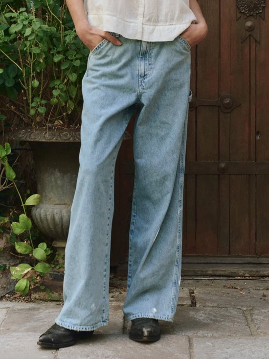 THE GREAT. Denim - The Great The Mill Carpenter Jean